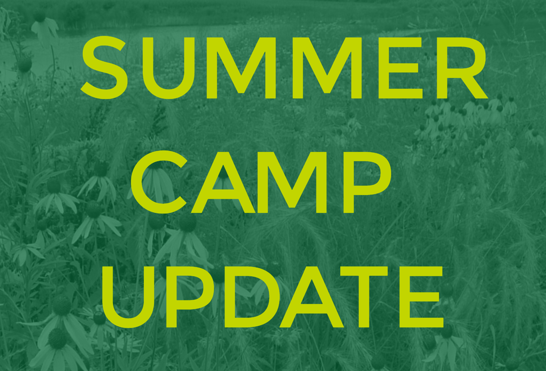 Summer Camp Update Huntley Park District