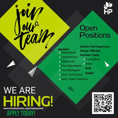 Now Hiring for Summer!