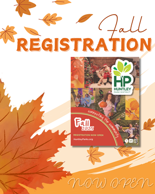 Fall Registration Now Open
