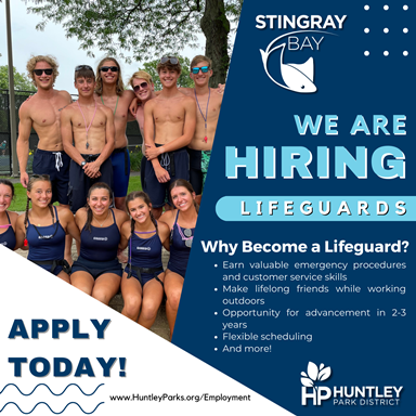 Now Hiring Lifeguards!
