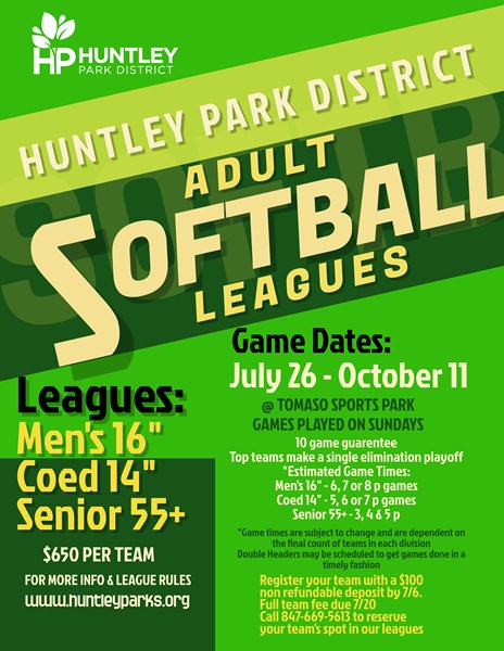 Huntley_Park_District_-_Adult_Softball_Leagues