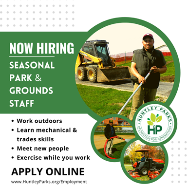 Now Hiring: Park and Grounds